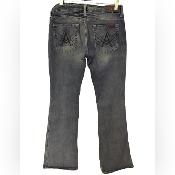7 For All Mankind A-Pocket boot cut jean, size 29 - Picture 8 of 12